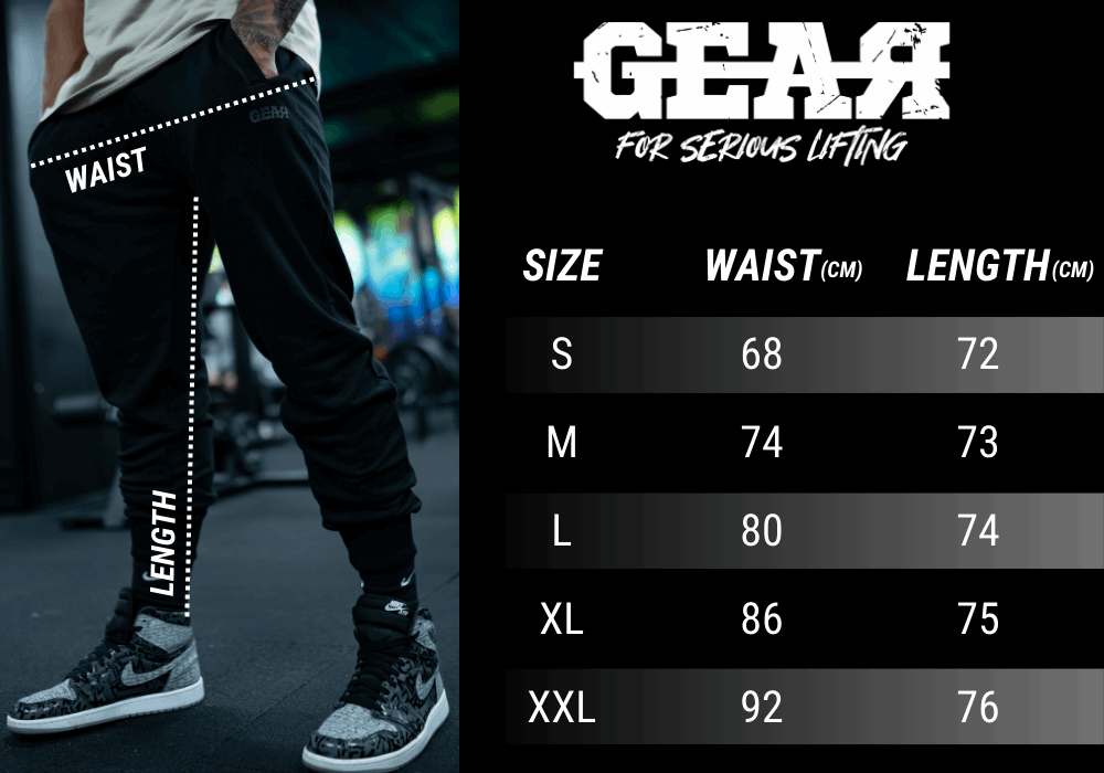 GEAR JOGGERS BLACK