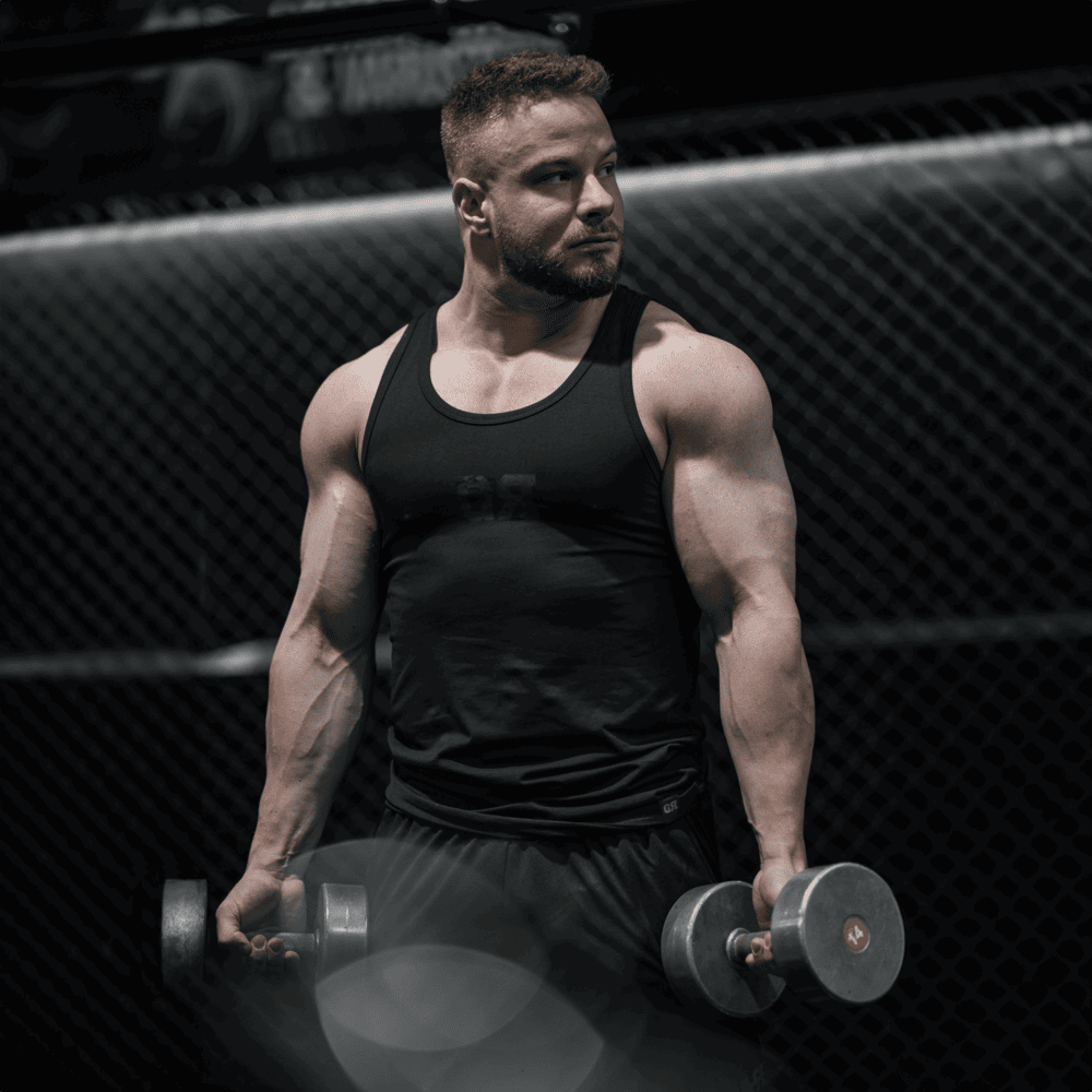 GEAR BASIC TANK TOP BLACK