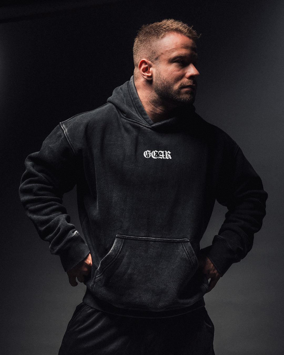 GEAR EVERYDAY HUSTLE HOODIE ACID WASH