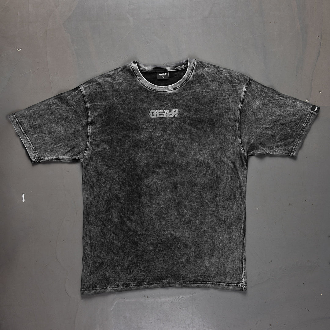 GEAR 24 OVERSIZED TEE ACID WASH