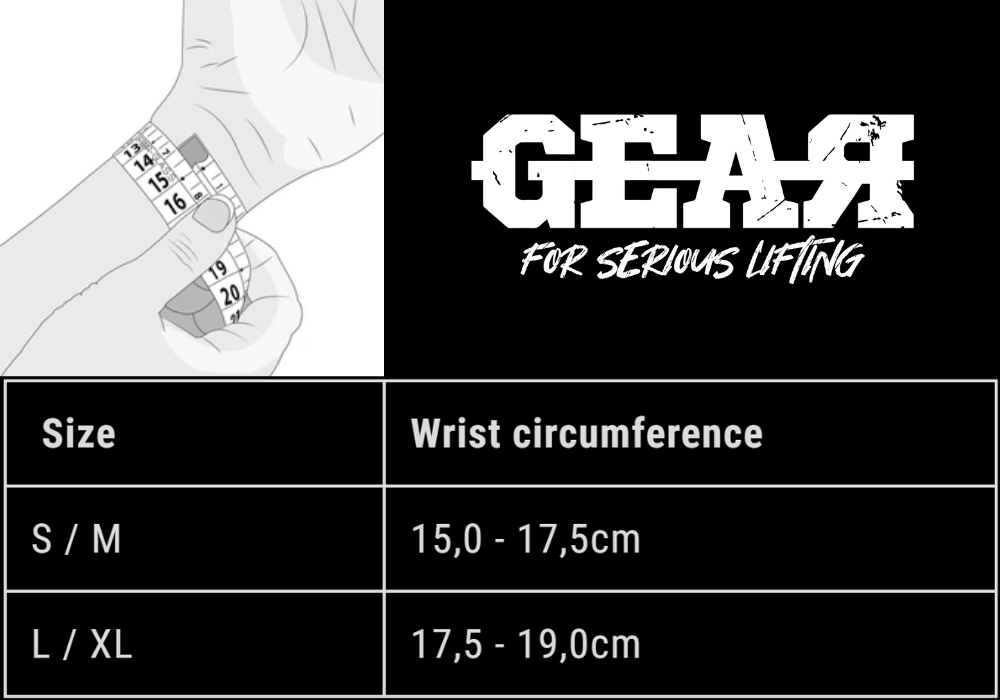 Kokotaulukko: POWER GRIPS - GEAR ™