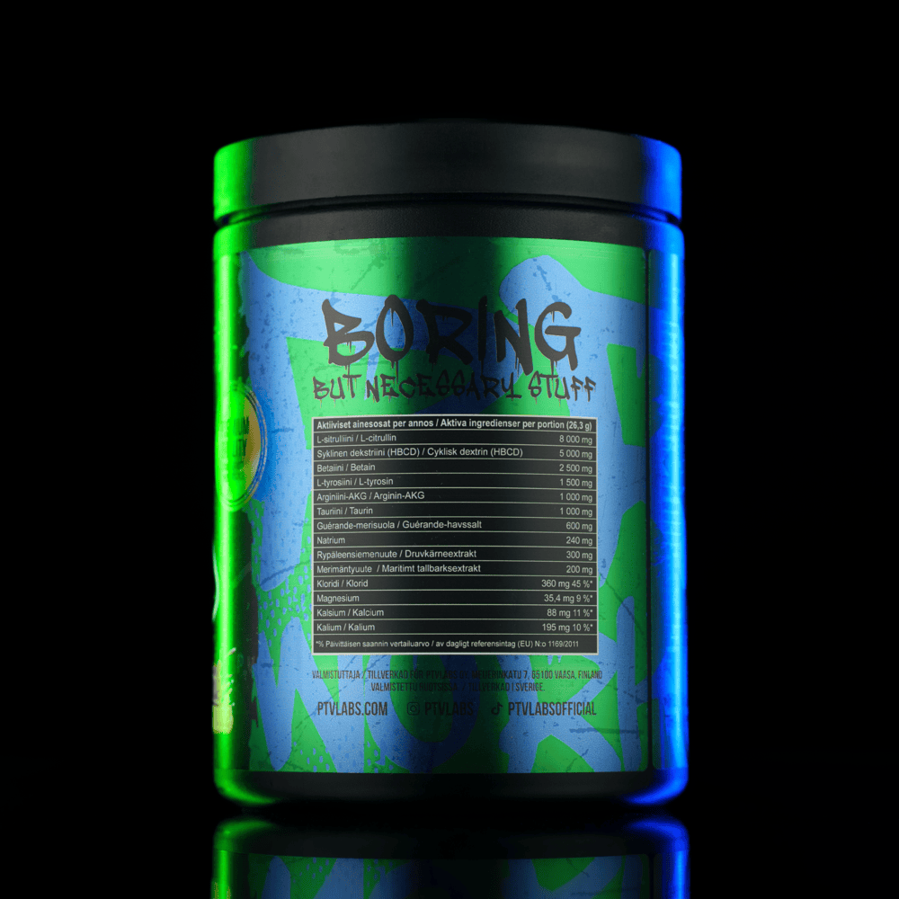 Stupid Pump - Caffeine-free pre-workout – PTVLABS