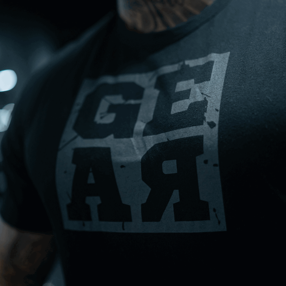 GEAR BOXED TEE BLACK