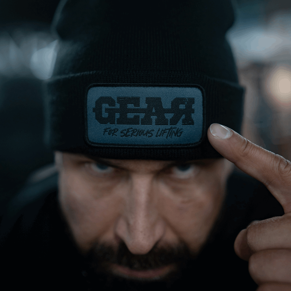 GEAR BADGE BEANIE